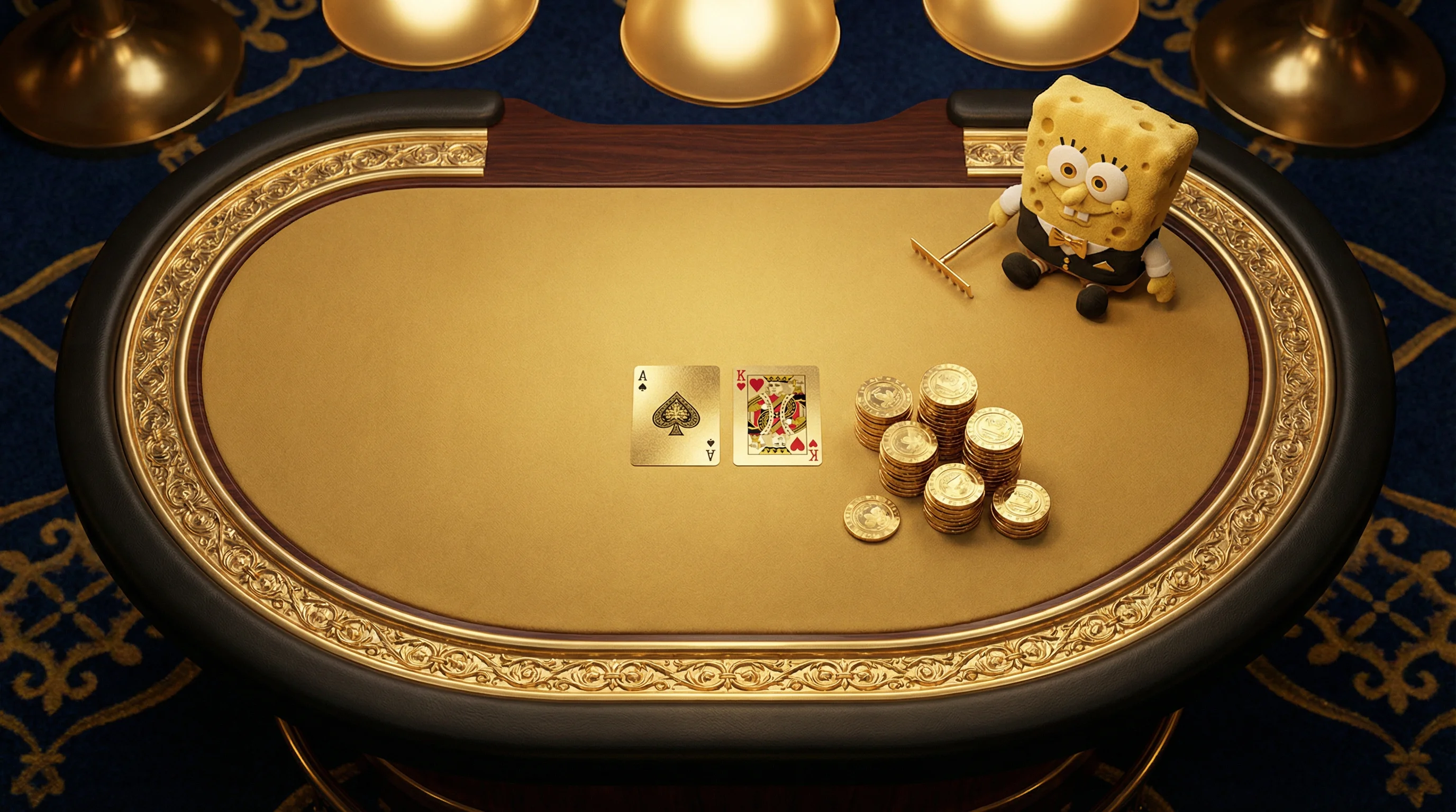 centros de mesa estilo casino